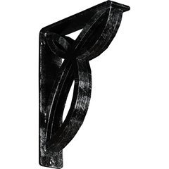 Versailles 2"W x 7.5"D x 10"H Countertop Bracket - Iron/Steel Antiqued Silver Versailles 2"W x 7.5"D x 10"H Countertop Bracket - Iron/Steel Antiqued Silver