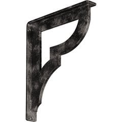Bradford 1.5"W x 10"D x 12"H Countertop Bracket - Iron/Steel Antiqued Warm Silver Bradford 1.5"W x 10"D x 12"H Countertop Bracket - Iron/Steel Antiqued Warm Silver