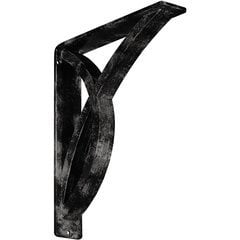 Miller 2"W x 10"D x 12"H Countertop Bracket - Iron/Steel Antiqued Warm Silver Miller 2"W x 10"D x 12"H Countertop Bracket - Iron/Steel Antiqued Warm Silver
