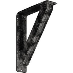 Traditional 2"W x 7.5"D x 10"H Countertop Bracket - Iron/Steel Antiqued Warm Silver Traditional 2"W x 7.5"D x 10"H Countertop Bracket - Iron/Steel Antiqued Warm Silver