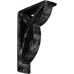 Versailles 2"W x 5.5"D x 8"H Countertop Bracket - Iron/Steel Antiqued Warm Silver Versailles 2"W x 5.5"D x 8"H Countertop Bracket - Iron/Steel Antiqued Warm Silver