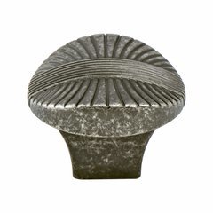 Opus 1-3/8 Inch Diameter Rustic Tin Cabinet Knob Opus 1-3/8 Inch Diameter Rustic Tin Cabinet Knob