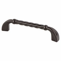 Maestro 3-3/4 Inch Center to Center Rubbed Bronze Cabinet Pull Maestro 3-3/4 Inch Center to Center Rubbed Bronze Cabinet Pull