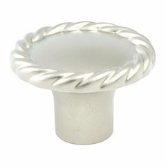 Maestro 1-3/8 Inch Diameter Satin Nickel Cabinet Knob Maestro 1-3/8 Inch Diameter Satin Nickel Cabinet Knob