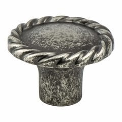 Maestro 1-3/8 Inch Diameter Rustic Tin Cabinet Knob Maestro 1-3/8 Inch Diameter Rustic Tin Cabinet Knob