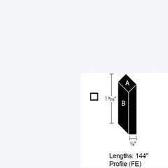 Wilsonart Bevel Edge - Designer White - 12 Ft Wilsonart Bevel Edge - Designer White - 12 Ft