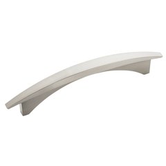 Essential'Z 5-1/16 Inch Center to Center Satin Nickel Cabinet Pull Essential'Z 5-1/16 Inch Center to Center Satin Nickel Cabinet Pull