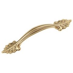 Acanthus Pull 3-3/4" C/C Sherwood Antique Brass Acanthus Pull 3-3/4" C/C Sherwood Antique Brass