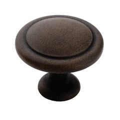 Reflections 1-1/4 Inch Diameter Antique Rust Cabinet Knob Reflections 1-1/4 Inch Diameter Antique Rust Cabinet Knob