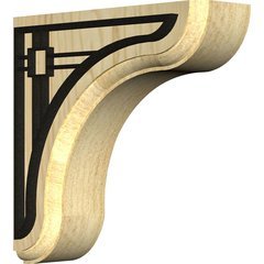 Eaton 1.75"W x 5.5"D x 5.5"H Countertop Bracket - Maple Eaton 1.75"W x 5.5"D x 5.5"H Countertop Bracket - Maple
