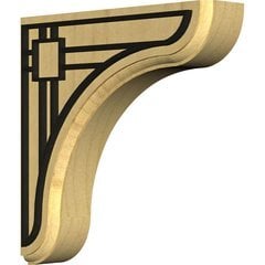 Eaton 1.75"W x 7.5"D x 7.5"H Countertop Bracket - Alder Eaton 1.75"W x 7.5"D x 7.5"H Countertop Bracket - Alder