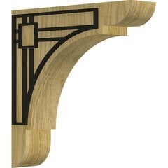Olympic 1.75"W x 8"D x 8"H Countertop Bracket - Red Oak Olympic 1.75"W x 8"D x 8"H Countertop Bracket - Red Oak