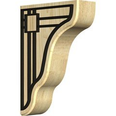 Plymouth 1.75"W x 5.25"D x 7.5"H Countertop Bracket - Maple Plymouth 1.75"W x 5.25"D x 7.5"H Countertop Bracket - Maple