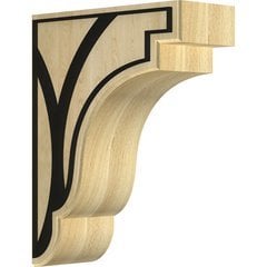 Bedford 3.5"W x 8.5"D x 11"H Countertop Bracket - Maple Bedford 3.5"W x 8.5"D x 11"H Countertop Bracket - Maple