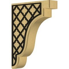 Bedford 1.75"W x 7.25"D x 9.5"H Countertop Bracket - Alder Bedford 1.75"W x 7.25"D x 9.5"H Countertop Bracket - Alder