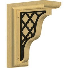 Hamilton 3"W x 5"D x 7"H Countertop Bracket - Alder Hamilton 3"W x 5"D x 7"H Countertop Bracket - Alder