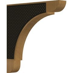 Olympic 1.75"W x 12"D x 12"H Countertop Bracket - Mahogany Olympic 1.75"W x 12"D x 12"H Countertop Bracket - Mahogany