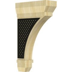 Stockport 2.25"W x 6"D x 10"H Countertop Bracket - Rubberwood Stockport 2.25"W x 6"D x 10"H Countertop Bracket - Rubberwood