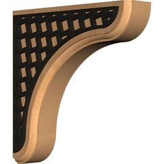 Eaton 1.75"W x 7.5"D x 7.5"H Countertop Bracket - Cherry Eaton 1.75"W x 7.5"D x 7.5"H Countertop Bracket - Cherry