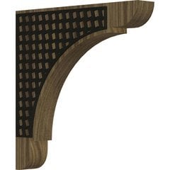 Olympic 1.75"W x 12"D x 12"H Countertop Bracket - Walnut Olympic 1.75"W x 12"D x 12"H Countertop Bracket - Walnut