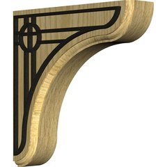 Eaton 1.75"W x 7.5"D x 7.5"H Countertop Bracket - Red Oak Eaton 1.75"W x 7.5"D x 7.5"H Countertop Bracket - Red Oak