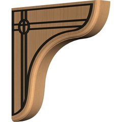 Eaton 1.75"W x 10.5"D x 10.5"H Countertop Bracket - Cherry Eaton 1.75"W x 10.5"D x 10.5"H Countertop Bracket - Cherry