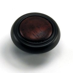 First Family 1-1/4 Inch Diameter Cherry/Oil Rubbed Bronze Cabinet Knob First Family 1-1/4 Inch Diameter Cherry/Oil Rubbed Bronze Cabinet Knob