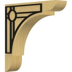 Olympic 1.75"W x 8"D x 8"H Countertop Bracket - Alder Olympic 1.75"W x 8"D x 8"H Countertop Bracket - Alder