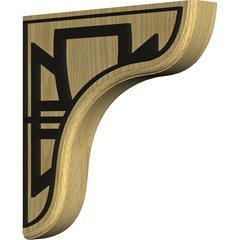 Eaton 1.75"W x 10.5"D x 10.5"H Countertop Bracket - Red Oak Eaton 1.75"W x 10.5"D x 10.5"H Countertop Bracket - Red Oak