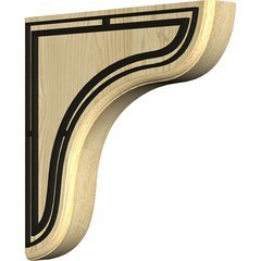 Eaton 1.75"W x 10.5"D x 10.5"H Countertop Bracket - Maple Eaton 1.75"W x 10.5"D x 10.5"H Countertop Bracket - Maple