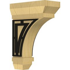 Stockport 2.25"W x 5"D x 7"H Countertop Bracket - Alder Stockport 2.25"W x 5"D x 7"H Countertop Bracket - Alder
