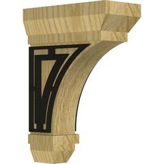 Stockport 2.25"W x 5"D x 7"H Countertop Bracket - Red Oak Stockport 2.25"W x 5"D x 7"H Countertop Bracket - Red Oak