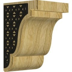 Bedford 5.25"W x 5"D x 7.5"H Countertop Bracket - Red Oak Bedford 5.25"W x 5"D x 7.5"H Countertop Bracket - Red Oak