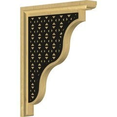 Hamilton 1.5"W x 9"D x 11"H Countertop Bracket - Alder Hamilton 1.5"W x 9"D x 11"H Countertop Bracket - Alder
