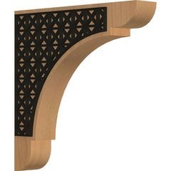 Olympic 1.75"W x 10"D x 10"H Countertop Bracket - Cherry Olympic 1.75"W x 10"D x 10"H Countertop Bracket - Cherry