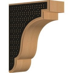 Bedford 3.5"W x 8.5"D x 11"H Countertop Bracket - Cherry Bedford 3.5"W x 8.5"D x 11"H Countertop Bracket - Cherry
