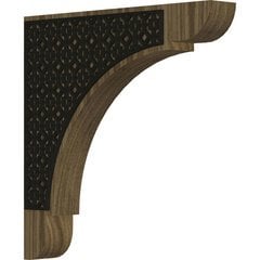 Olympic 1.75"W x 12"D x 12"H Countertop Bracket - Walnut Olympic 1.75"W x 12"D x 12"H Countertop Bracket - Walnut