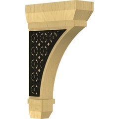 Stockport 2.25"W x 6"D x 10"H Countertop Bracket - Alder Stockport 2.25"W x 6"D x 10"H Countertop Bracket - Alder