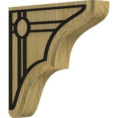 Stratford 1.75"W x 7.5"D x 7.5"H Countertop Bracket - Red Oak Stratford 1.75"W x 7.5"D x 7.5"H Countertop Bracket - Red Oak