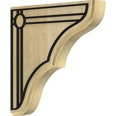 Stratford 1.75"W x 10"D x 10"H Countertop Bracket - Maple Stratford 1.75"W x 10"D x 10"H Countertop Bracket - Maple