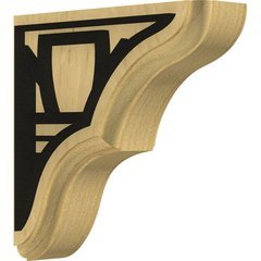 Stratford 1.75"W x 5.5"D x 5.5"H Countertop Bracket - Alder Stratford 1.75"W x 5.5"D x 5.5"H Countertop Bracket - Alder