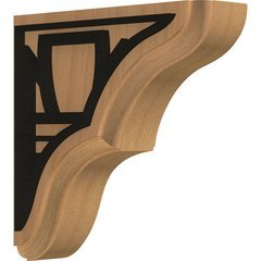 Stratford 1.75"W x 5.5"D x 5.5"H Countertop Bracket - Cherry Stratford 1.75"W x 5.5"D x 5.5"H Countertop Bracket - Cherry
