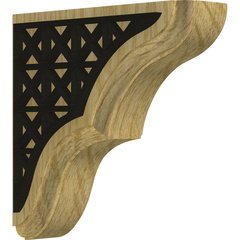 Stratford 1.75"W x 5.5"D x 5.5"H Countertop Bracket - Red Oak Stratford 1.75"W x 5.5"D x 5.5"H Countertop Bracket - Red Oak