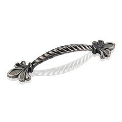 Evangeline 3-3/4 Inch Center to Center Bright Nickel Brushed with Dull Lacquer Cabinet Pull Evangeline 3-3/4 Inch Center to Center Bright Nickel Brushed with Dull Lacquer Cabinet Pull