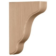 Plymouth 1.75"W x 5.25"D x 7.5"H Countertop Bracket - Red Oak Plymouth 1.75"W x 5.25"D x 7.5"H Countertop Bracket - Red Oak
