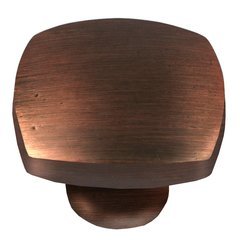 Aventura Square Knob 1-1/2 inch Diameter Venetian Bronze Aventura Square Knob 1-1/2 inch Diameter Venetian Bronze