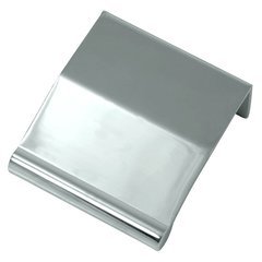 Contempo Edge Pull 1-1/4 inch Center to Center Polished Chrome Contempo Edge Pull 1-1/4 inch Center to Center Polished Chrome
