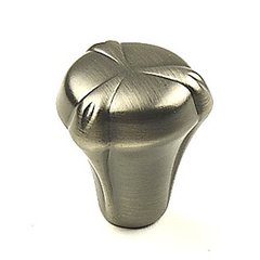 Luna 1-1/8 Inch Diameter Antique Pewter Cabinet Knob Luna 1-1/8 Inch Diameter Antique Pewter Cabinet Knob