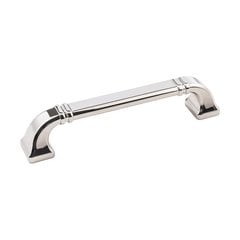 Ella Pull 5-1/16 inch Center to Center Polished Nickel Ella Pull 5-1/16 inch Center to Center Polished Nickel