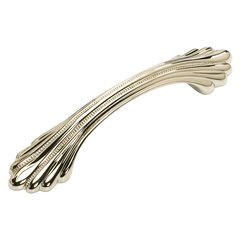 Casual Elegance 3-3/4 Inch Center to Center Polished Nickel Cabinet Pull Casual Elegance 3-3/4 Inch Center to Center Polished Nickel Cabinet Pull
